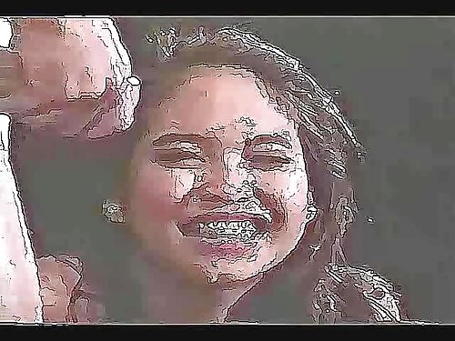 Masajista flaca se m ...